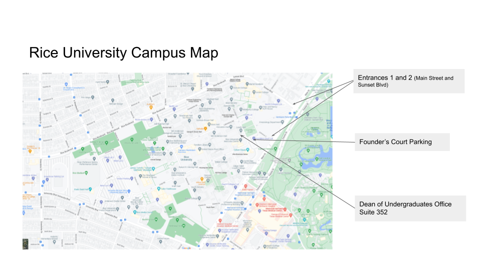 DOU Campus Map